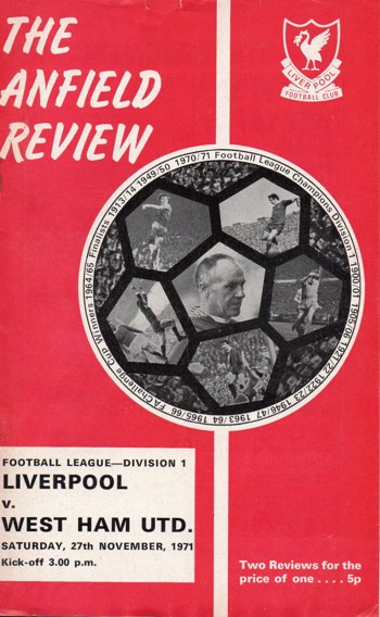 Match programme